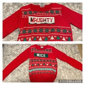 Girls “Ugly/Funny” Christmas Sweater size M 7-8